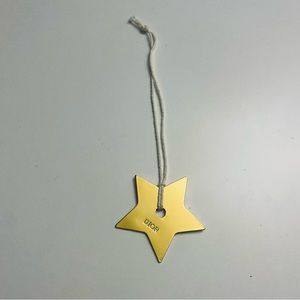 Dior star charm- gold